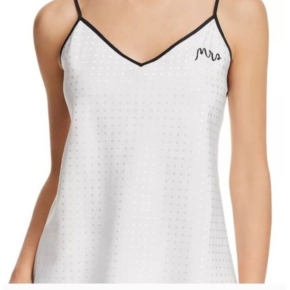 Vintage Kate Spade Bride Mrs Cami Lingerie Spaghetti Strap Top XS ($78msrp) NWT